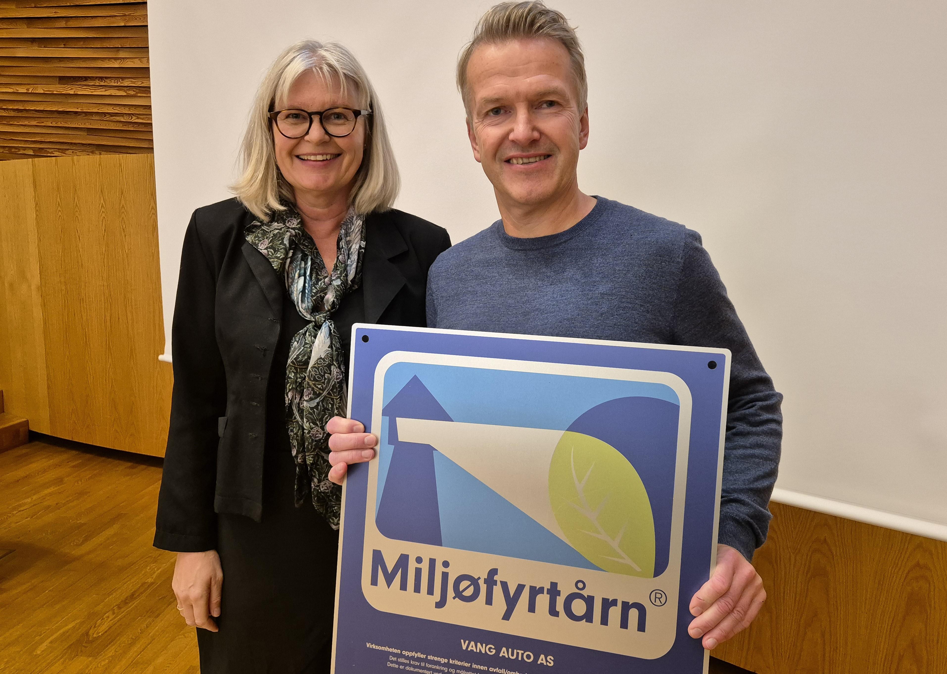 Vang Auto er sertifisert som Miljøfyrtårn